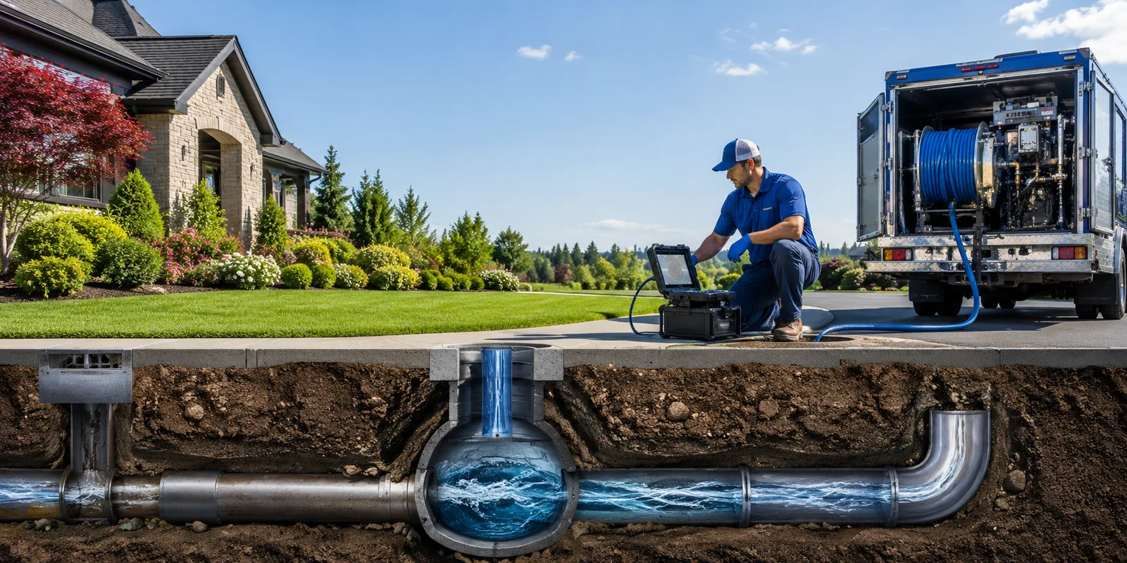 Drainage restoration information for Manderson, WY